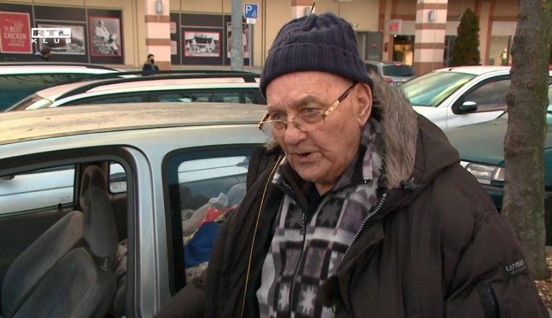 Hónapok óta az autójában lakik az idős férfi - Józsi bácsi 58 ezer forint nyugdíjból él