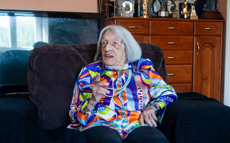 A 102 éves Keleti Ágnes péntektől a világ legidősebb olimpiai bajnoka
