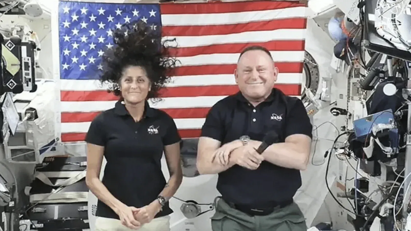 Sunita Williams és Barry Wilmore